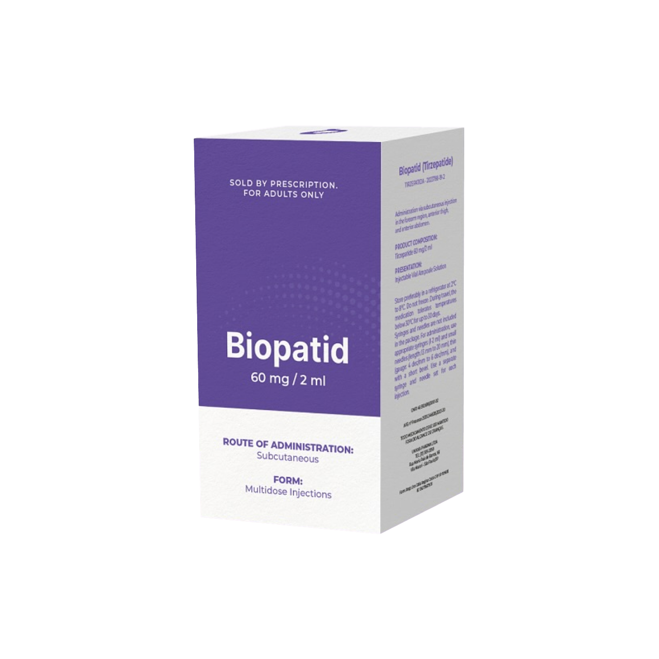 Biopatid - 60мг/2мл: 1 шт - 47277₴