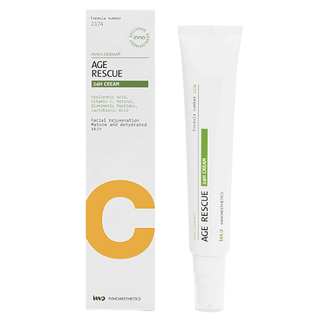 Innoaesthetics AGE RESCUE 24H CREAM: 4 мл - 50 г