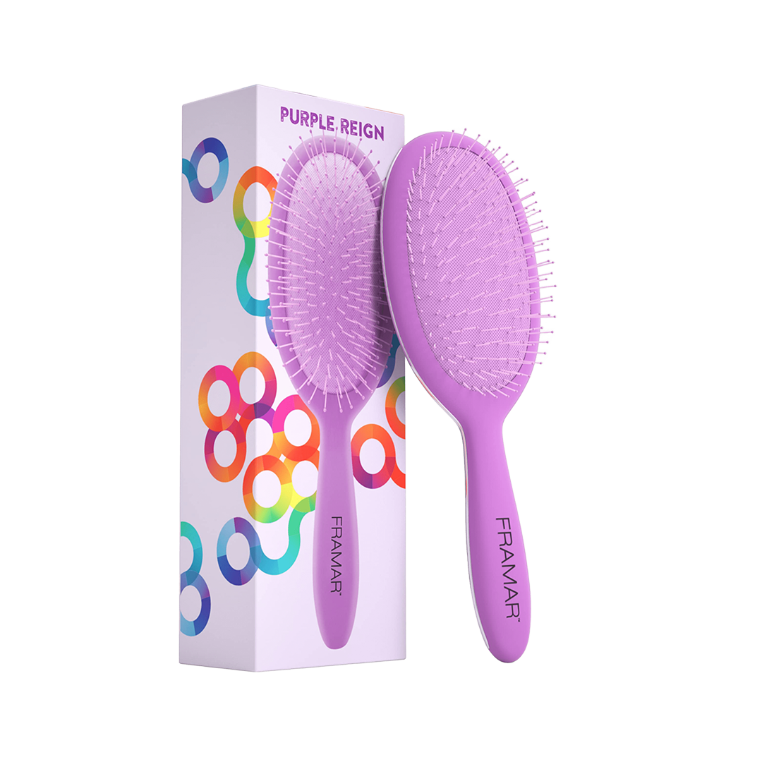 Detangle Brush Шампань - Різнокольоровий - Рожевий - Фіолетовий від виробника