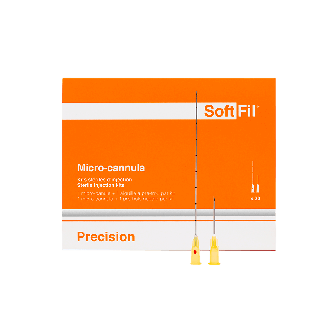 Микро-канюля SoftFil Precision - 20G 90mm XL+20G*25mm needle: 1 шт 