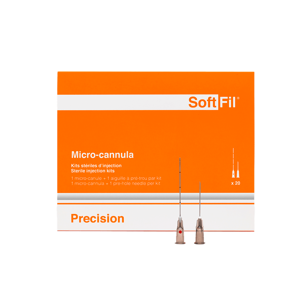 Микро-канюля SoftFil Precision - 22G 40mm XL+22G*25mm needle: 1 шт 