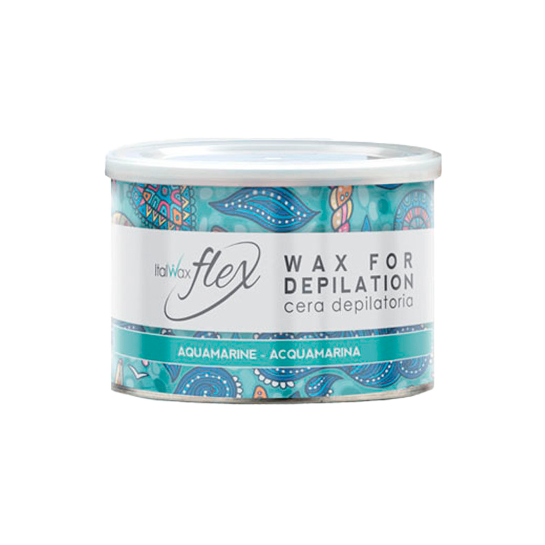 Воск в банке ItalWax Flex Аквамарин 800 мл - 400 мл от производителя