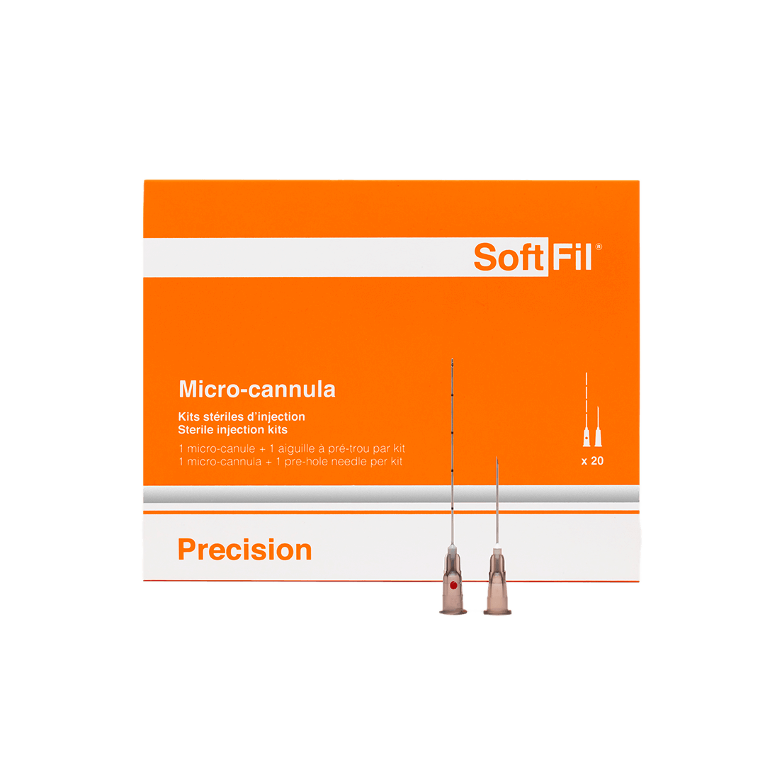 Мікро-канюля SoftFil Precision - 22G 50mm XL+22G*25mm needle: 1 шт 