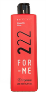 Framesi FOR-ME 222 SHAPE ME GLAZE 200 мл: В корзину A01616 - цена косметолога