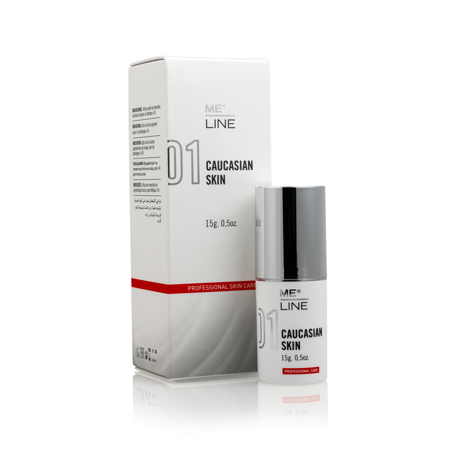 01 Me Line Caucasian Skin: 15 g 