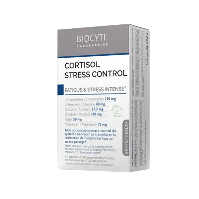 CORTISOL STRESS CONTROL: 40 капсул - 1458₴