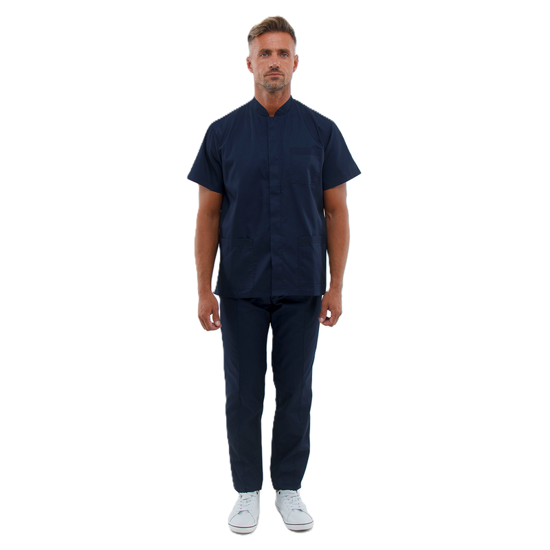 Медицинский мужской костюм 20182 нави