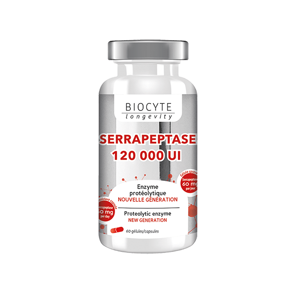 Serrapeptase: 60 капсул - 1618,76₴