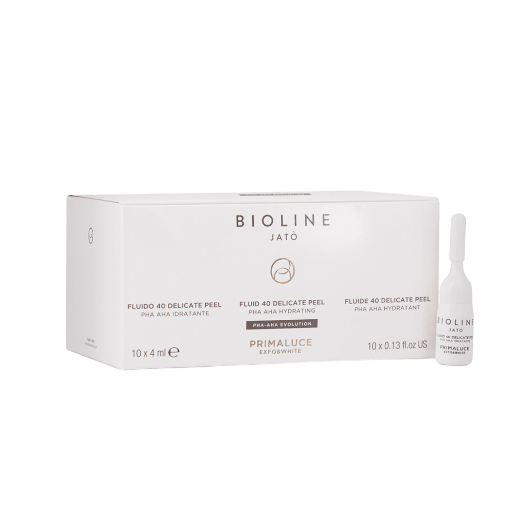 Primaluce Exfo&White Fluid 40 Delicate Peel PHA-AHA Hydrating: 10 x 4 мл - 4 мл 