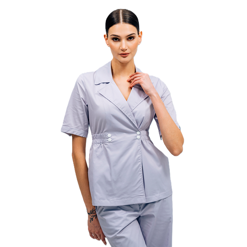 Медичний жіночий топ 148 ліловий