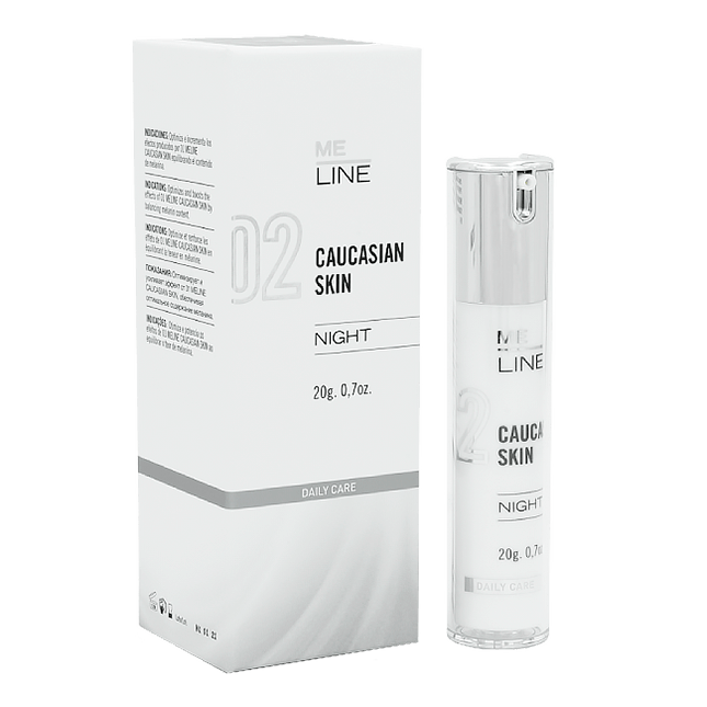02 Me Line Caucasian Skin Night 4 мл - 30 г от производителя