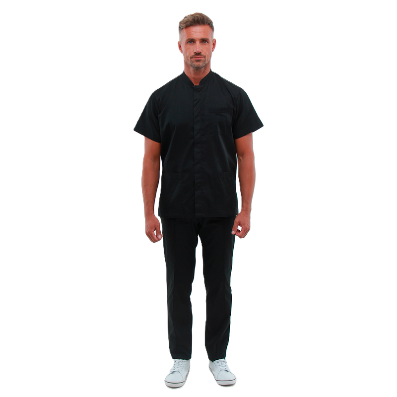 Медичний чоловічий костюм 20182 чорний