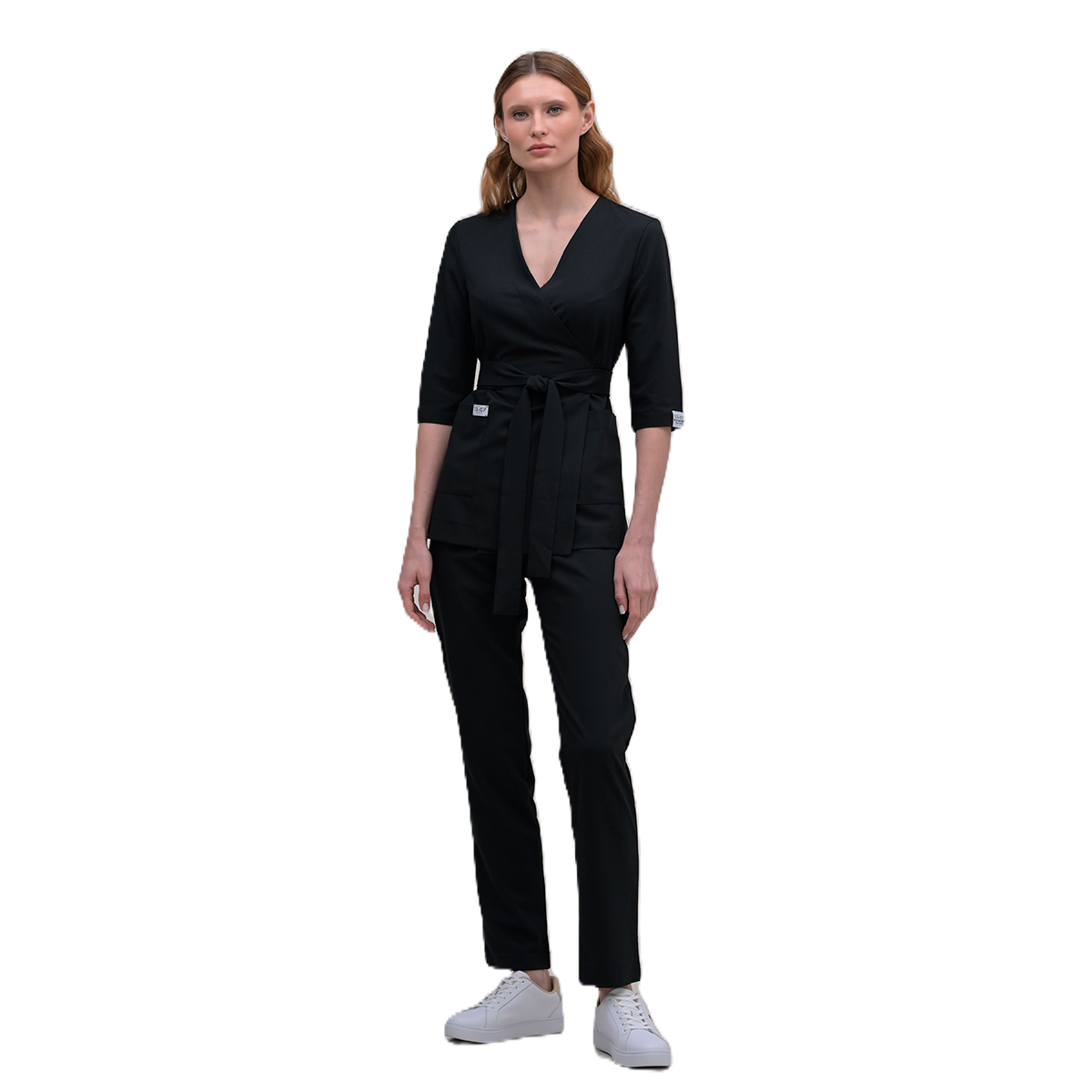 Медицинский женский костюм 41296 S черный: 58 / 3XL - 54 / XL - 52 / L-XL - 40 / XS - 56 / XXL 