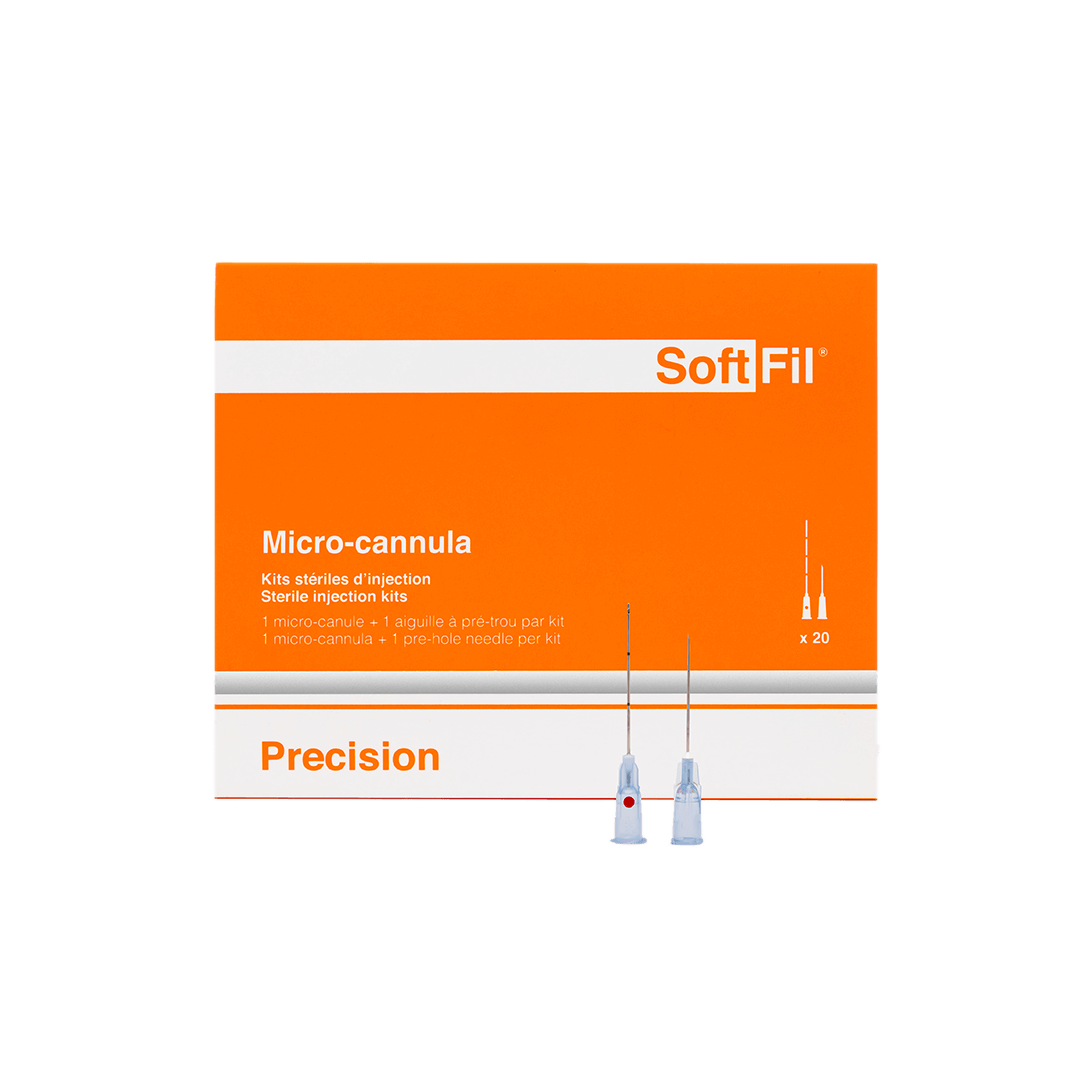 Мікро-канюля SoftFil Precision - 23G 30mm XL+23G*25mm needle: 1 шт 