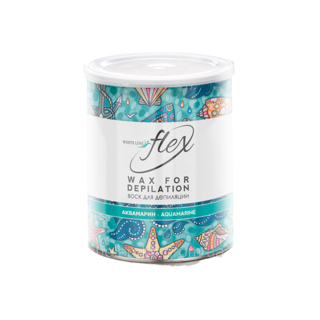 Воск в банке ItalWax Flex Аквамарин 800 мл - 400 мл от производителя