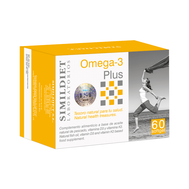 Omega-3 Plus: 60 капсул - 1063,35₴
