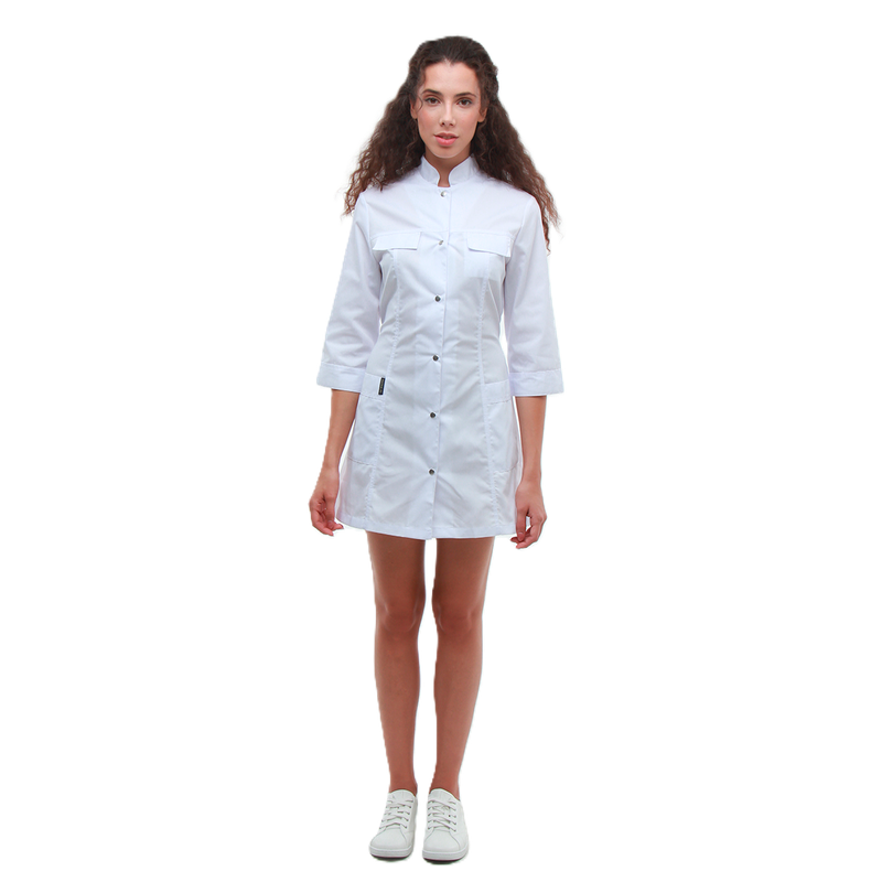 Медичний халат 103 білий