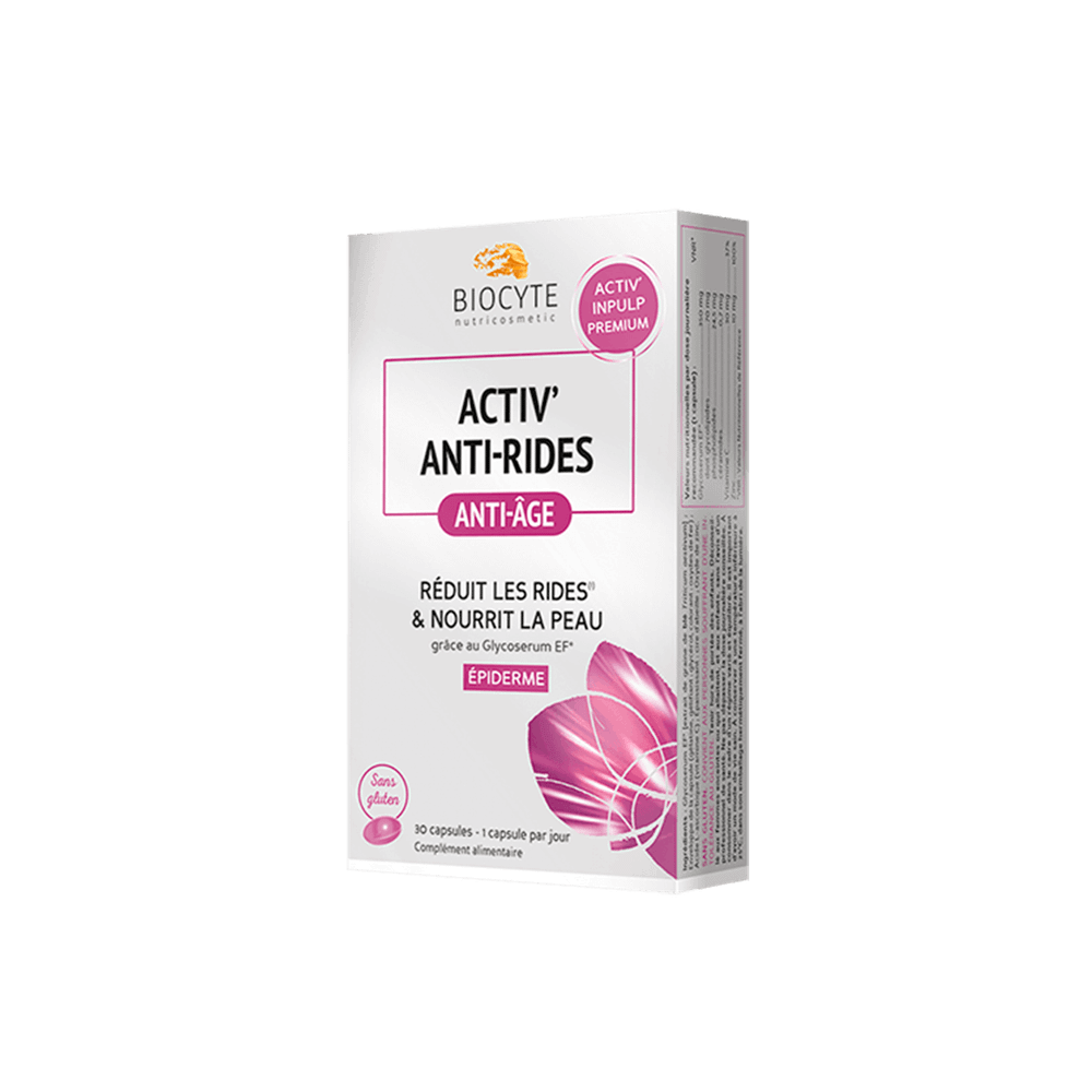 Biocyte Activ Anti Rides 30 капсул: В корзину PEAAC01.6020415 - цена косметолога
