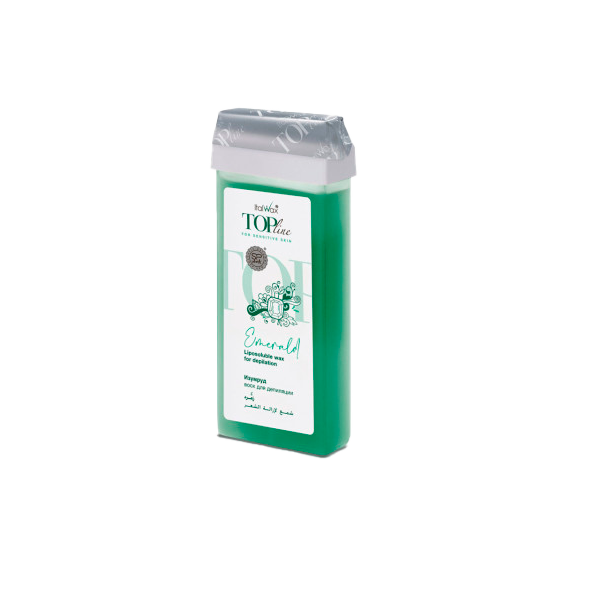Воск в кассете ItalWax Top Line Изумруд: 100 мл 