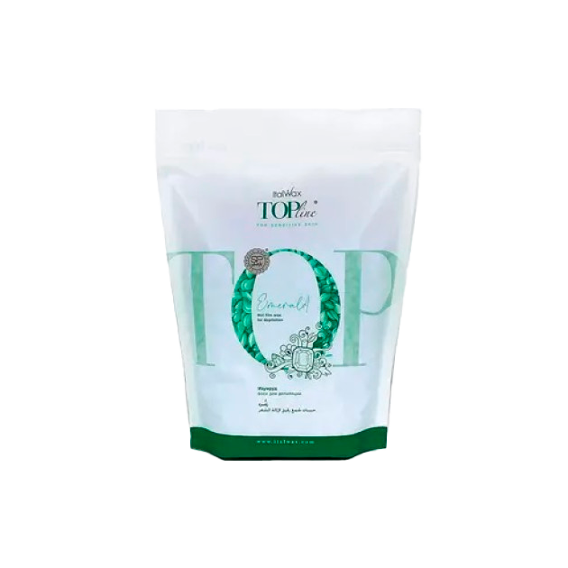 Воск горячий в гранулах ItalWax Изумруд Top Formula 750 г от производителя