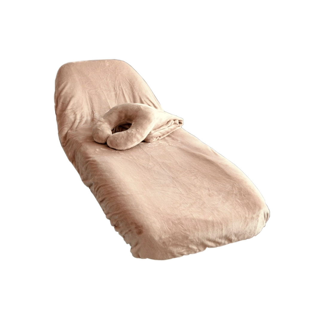 Chila Чехол плюшевый (велсофт) бежевый: 1 шт.