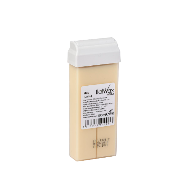 Воск в картридже ItalWax Белый (Milk): 100 мл 