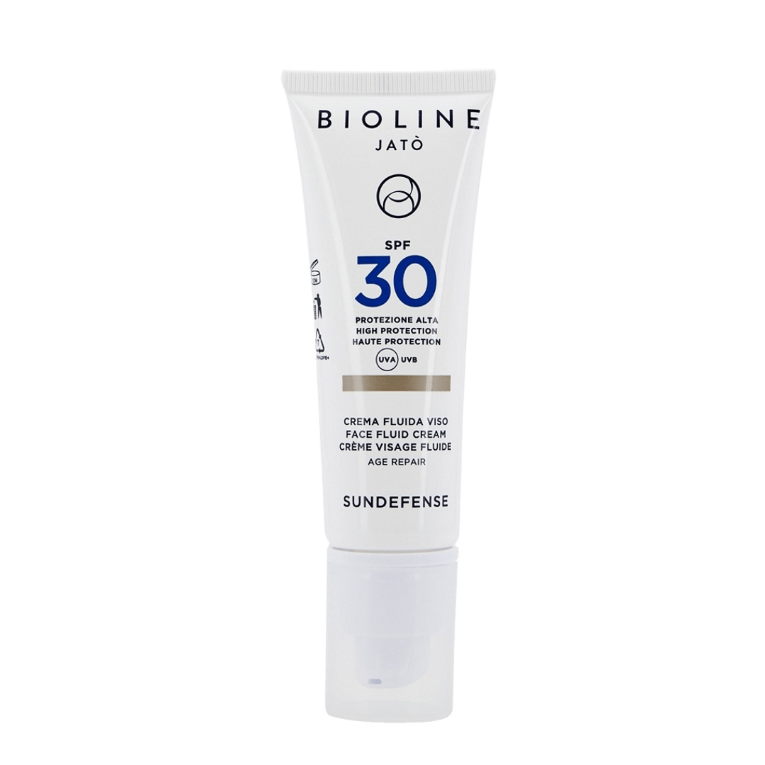 Sundefense SPF 30 Higt Protection Face Fluid Cream-Age Repair 50 мл від виробника