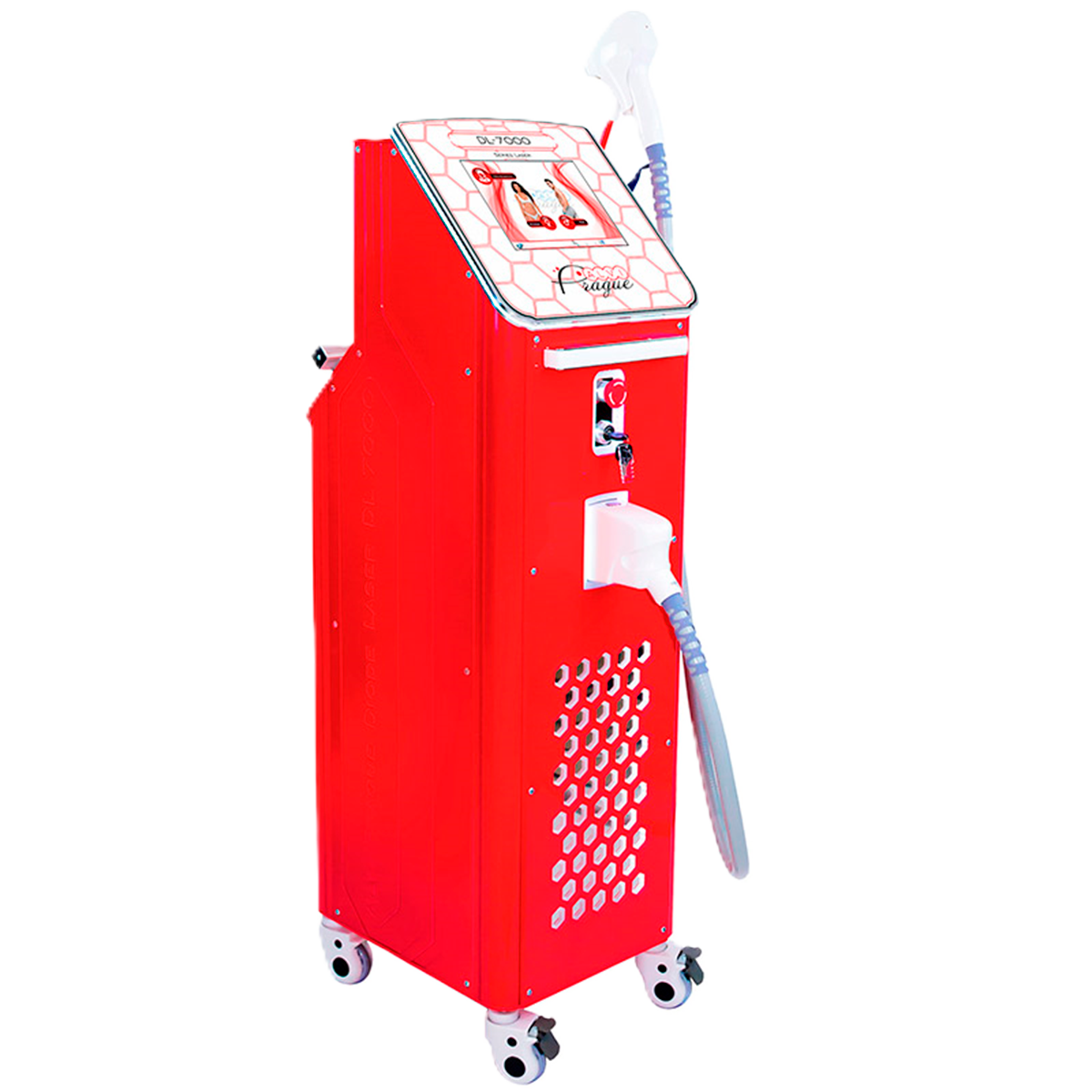 Аппарат DL-7000 UltraPuls (диодный лазер): Biały - Красный 