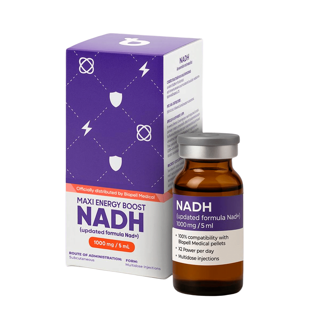 MAXI ENERGY BOOST NADH+ (1000mg/5ml): 5 мл 