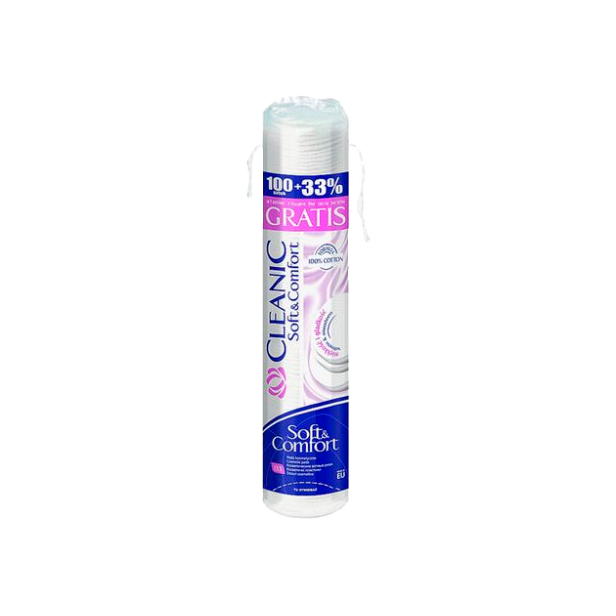 Диски ватные CLEANIC Soft&Comfort: 133 шт 