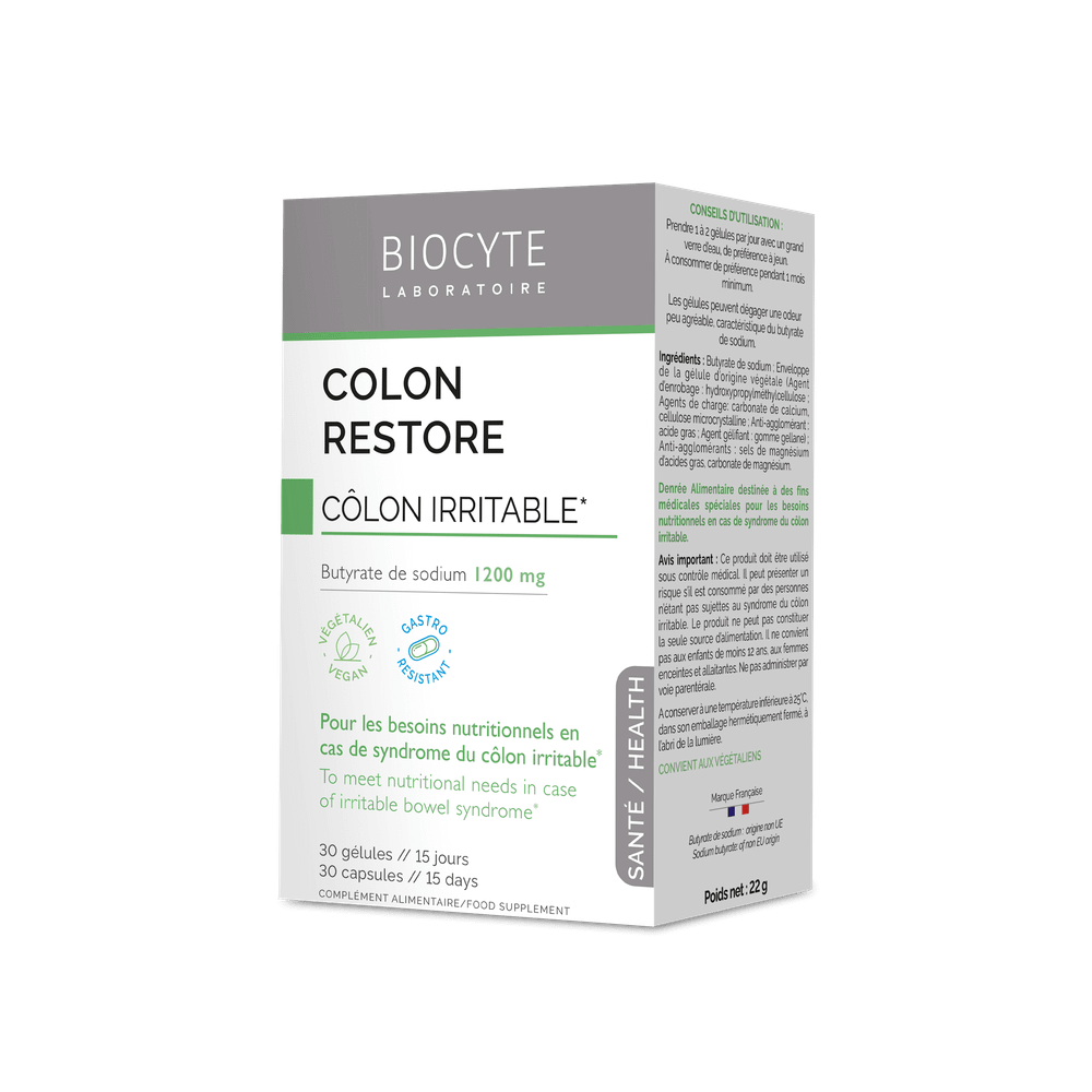 Biocyte Colon Restore 30 капсул: В кошик LONCO03.6243120 - цена косметолога