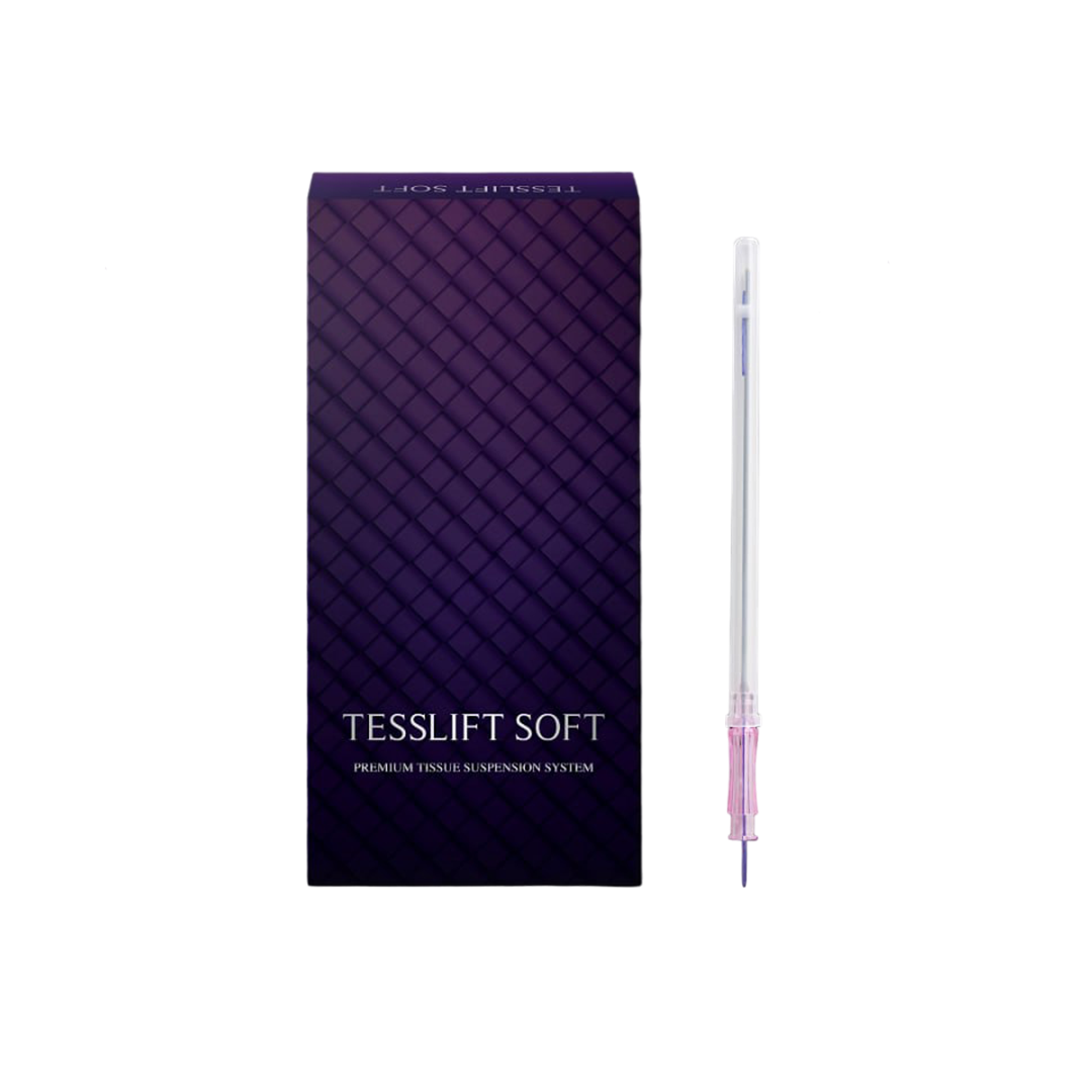 Набір TESSLIFT SOFT V-DERM (10 ниток) + канюля SoftFil 18G 90mm + 18G*40mm голка