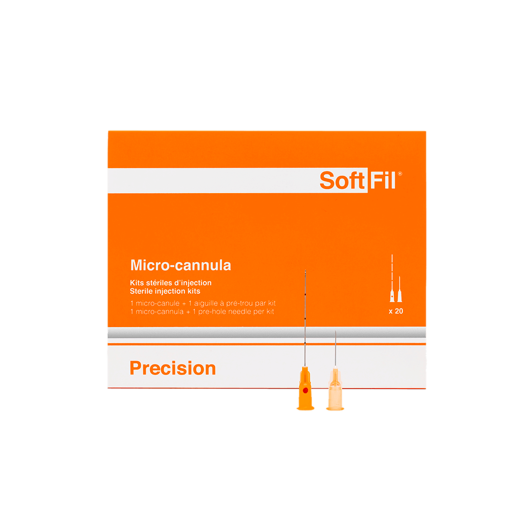 Микро-канюля SoftFil Precision - 25G 40mm XL+25G*16mm needle: 1 шт 