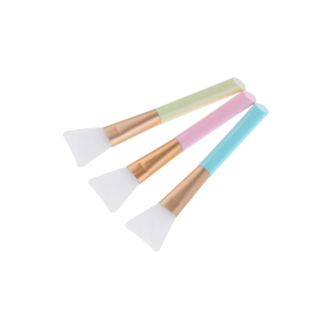 Кисть косметологическая силиконовая короткая (ручка 7 см): 1 szt. 