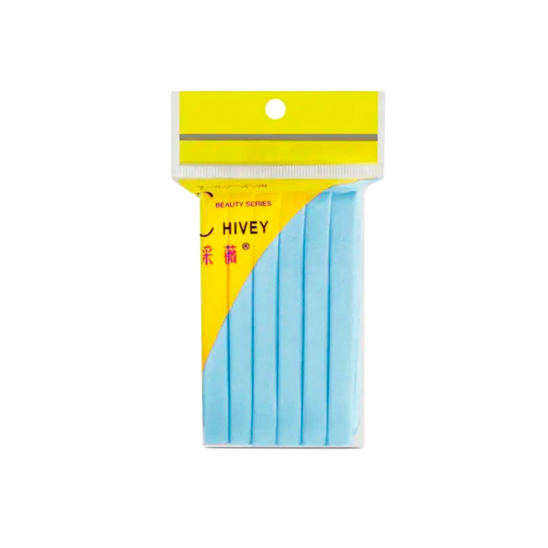 Спонж прессованный косметологический (12 шт./уп.): Голубой - Розовый - 105,84₴