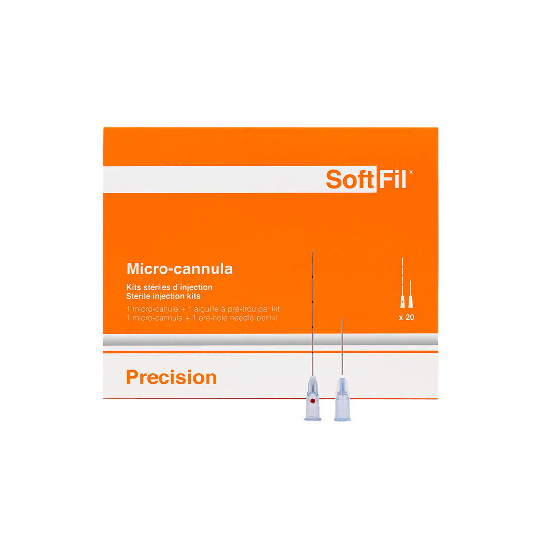 Микро-канюля SoftFil Precision - 23G 50mm XL+23G*25mm needle: 1 шт 