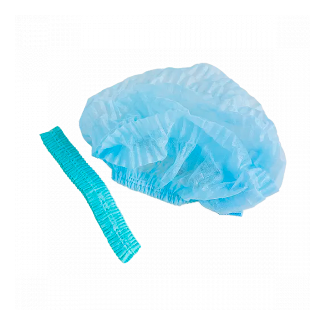 Шапочки одноразовые (100 шт.): Белый - Розовый - Голубой - 229,50₴