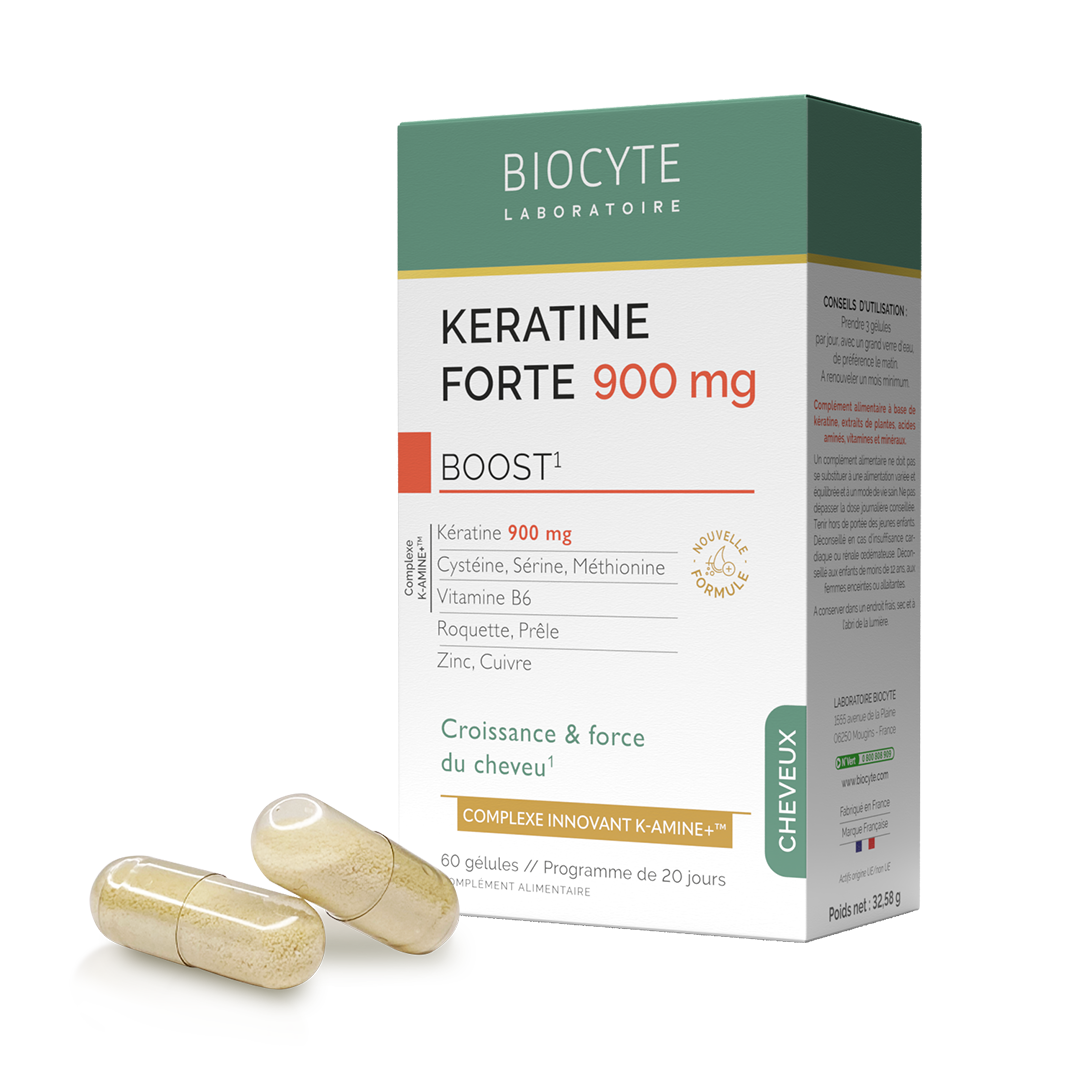 KERATINE FORTE 900MG BOOST PACK K-Amine 180 капсул - 60 капсул від виробника