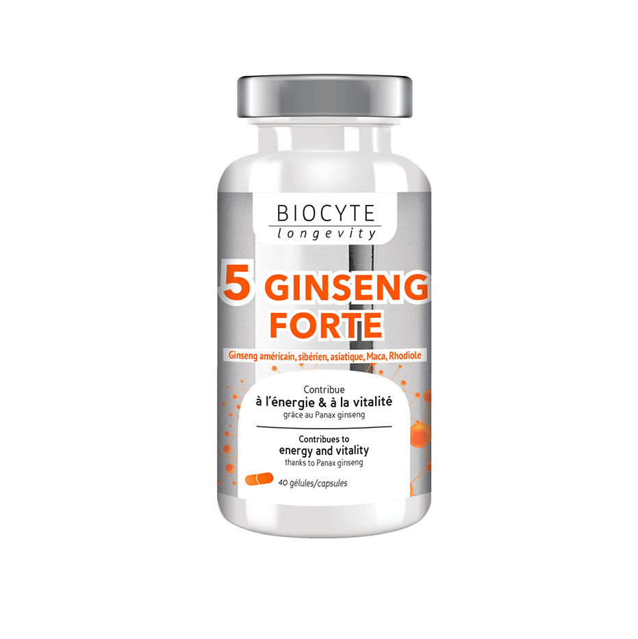 5 GINSENG FORTE: 40 капсул - 1130,85грн