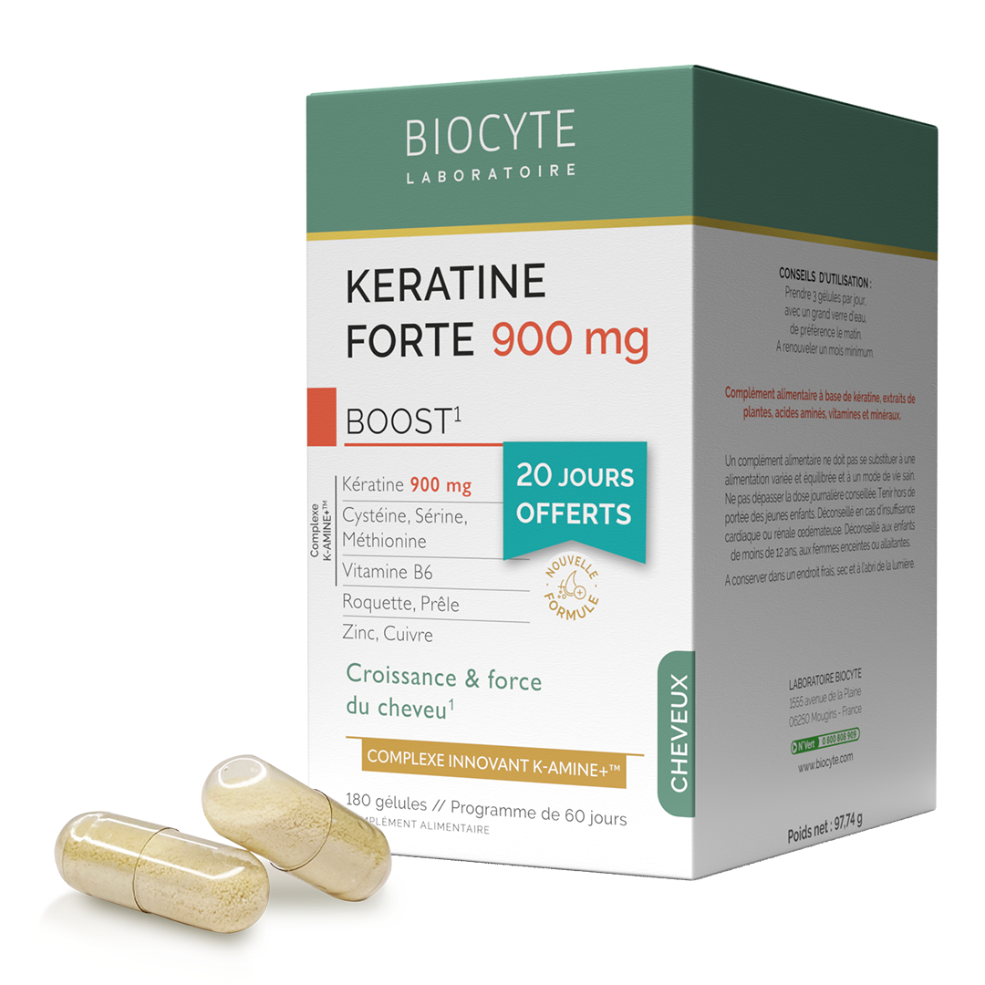 KERATINE FORTE 900MG BOOST PACK K-Amine 180 капсул - 60 капсул від виробника